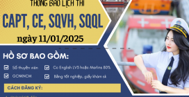 LỚP SQVH, SQQL, CAPT, CE K01/2025